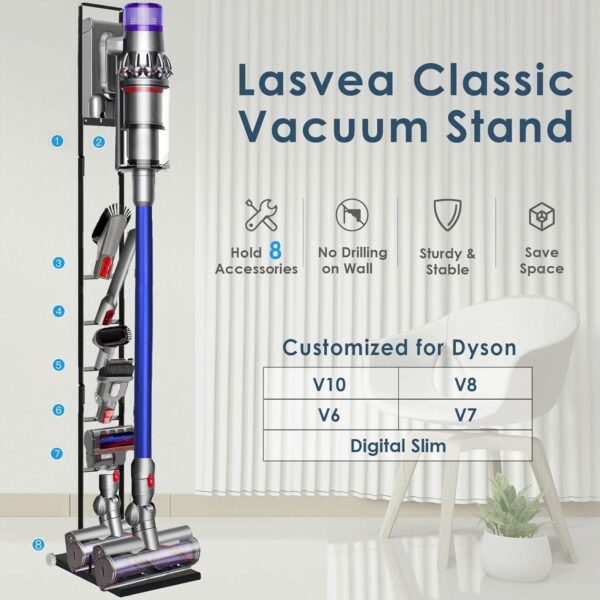 استند جارو شارژی مناسب دایسون مدل های Dyson Vacuum Cleaner V15 V11 V10 V8 V7 V6 ( ارسال 10 الی 15 روز کاری) - تصویر 6