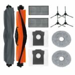 Replacement Parts for Roborock Qrevo S/Qrevo Plus/Qrevo Pro/Qrevo MaxV Robot Vacuum 1 Main Brush 4 Side Brush 2 Filter 4 Mop pad 2 Dust Bag Accessories