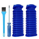 Replacement Lower Duct Hose For Dyson V6 V7 V8 V10 V11 Vacuum Cleaner Soft Roller，Soft Roller blue Hose，lower nozzel duct hose，Flexible Soft Rubber Tube