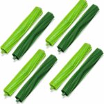 Silk Route – 4 Sets Replacement Rubber Roller Brushes Compatible for iRobot Roomba E & I & J Series, Replacement Parts Accessory for J8+ i7 i7+ i1 i2 i3 i4 i6 i6+ i8 i8+Plus E5 E6 E7 Vacuum Cleaner