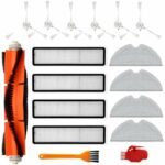 اکسسوری 15 عددی جارو رباتیک مناسب شیائومی دریم مدل های Dreame D9 Vacuum Cleaner Parts Accessories Kit ( ارسال 10 الی 15 روز کاری )