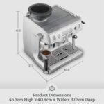 Breville Oracle در دستگاه اسپرسو ، کنجد سیاه BES980BKS (نسخه بین المللی)