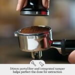 Breville the Barista Touch 1680 وات دستگاه اسپرسو BES880BTR ، سیاه ، BES880 (نسخه بین المللی)