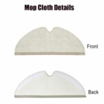 Replacement Parts Compatible with Roborock Q8 Max+ / Q8 Max / Q5 Pro+ / Q5 Pro Robot Vacuum Cleaner,1 set of Main Brush, 2 Filters, 4 Side Brushes, 4 Mop Cloths, 4 Dust Bags