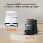 16 Piece Accessory Set for Ecovacs Deebot T30 Omni / T30 Pro Omni Robot Vacuum Cleaner Replacement Parts 8 Wipes and 8 Dust Bags