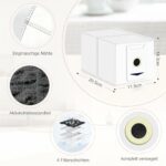 16 Piece Accessory Set for Ecovacs Deebot T30 Omni / T30 Pro Omni Robot Vacuum Cleaner Replacement Parts 8 Wipes and 8 Dust Bags