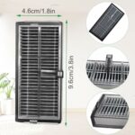4 Pcs HEPA Filter Accesories for Dreame L10s Pro Ultra Heat / X30 Ultra / X30 Pro Plus/ X30 Pro Ultra /X40 ultra complete Vacuum Cleaner, High efficiency filtration filter Replacement Part