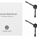 Official Original Side Brush Accessories for Roborock S8 Pro Ultra,S8,S7 Max Ultra,Q Revo,S7 MaxV/S7/Q7Max/Q8 Max/Q7/Q5/S6/S5/S4/E5/E4/E3/E2 Replacement Part,2Packs Black