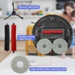 Spare Parts for Roborock Qrevo Master – 22 Piece Accessory Kit Including Side Brushes, Main Brushes, Filter, Dust Bags, Side Wipes and Wipes