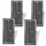 4 Pcs HEPA Filter Accesories for Dreame L10s Pro Ultra Heat / X30 Ultra / X30 Pro Plus/ X30 Pro Ultra /X40 ultra complete Vacuum Cleaner, High efficiency filtration filter Replacement Part