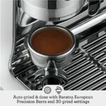 Breville the Barista Touch 1680 وات دستگاه اسپرسو BES880BTR ، سیاه ، BES880 (نسخه بین المللی)