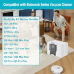 12 Pack Dust Bag for Roborock S8 Pro Ultra, S8+, Q7 Max+, Q8 Max+, Q5 Max+, Q5+, Q5 Pro+, S7 Max Ultra, S7 MaxV Ultra, Vacuum Cleaner,3L Large Capacity Disposable Bag