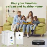 پاکت 10 عددی جارو رباتیک اکووکس مناسب مدل ECOVACS DEEBOT T30S / X2 OMNI / X5 OMNI Vacuum Robot Vacuums and Auto-Empty Docks (Not for T30S COMBO) (ارسال 10 الی 15 روز کاری)