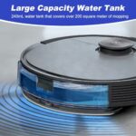 مخزن آب جارو رباتیک اکووکس مناسب مدل ECOVACS Deebot T8, T8 Aivi, T8 Max, N8, N8 Pro, N8 Pro Plus, T9, T5 Sweeper Robot Vacuum Cleaner (ارسال 10 الی 15 روز کاری)