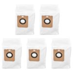 5Pcs Dust Bags for Dreame Bot Z10 Pro L10 Plus Vacuum Cleaner, Premium Material, Replace Every 2-3 Months, Easy to Use High Efficiency Large Capacity Bag Replacement