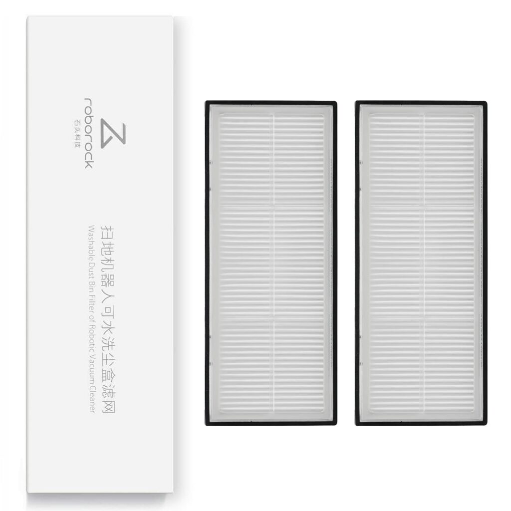 roborock Original S8/S8+/S8 Pro Ultra/S7/S7 Maxv Ultra/S7 Pro Ultra Accessories, Washable HEPA Filter, Pack of 2