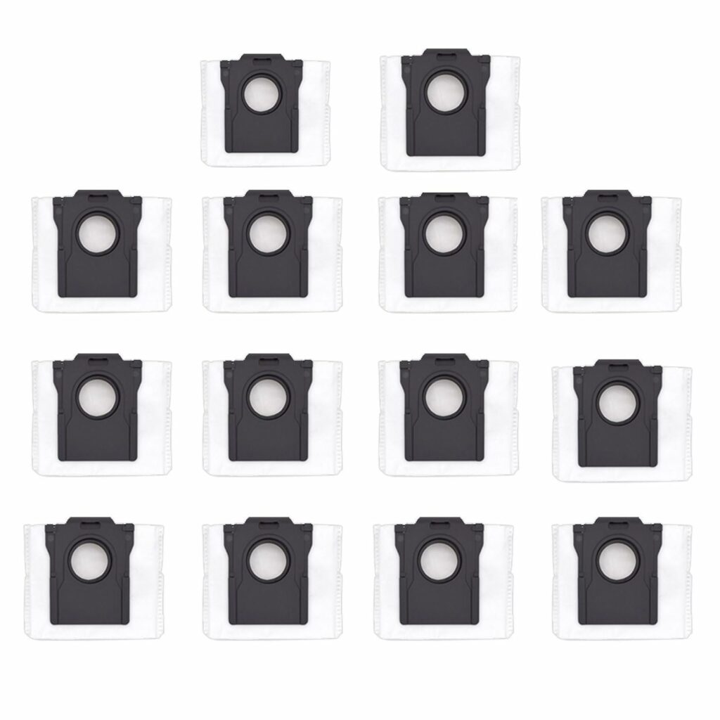 14 Pack Dust Bags Compatible With Dreame L10s Pro Ultra/Dreame X30 Ultra Robot Vacuum Cleaner, Vacuum Cleaner Replacement Bag Accessories