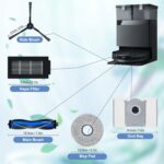پک اکسسوری جارو رباتیک اکووکس مناسب مدل Ecovacs T50 Pro Omni/T50 Max PRO OMNI (ارسال 10 الی 25 روز کاری) - تصویر 5