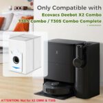 پاکت جارو رباتیک 10 عددی مناسب اکووکس مدل های  کومبو ECOVACS DEEBOT T30S Combo and X2 Combo Robot Vacuum Cleaner (ارسال 25 الی 30 روز کاری) - تصویر 2