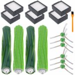 E5 i7 i6+ i4+ Replacement Parts for iRobot Roomba i8 i7+/ Plus E6 i3 i3+,e Series and i Series Replenishment Parts, 16 Packs Roomba Accessories