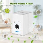 پاکت جارو رباتیک 10 عددی مناسب اکووکس مدل های  کومبو ECOVACS DEEBOT T30S Combo and X2 Combo Robot Vacuum Cleaner (ارسال 25 الی 30 روز کاری) - تصویر 3