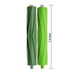 PELLYDA Rubber Roller Brushes, Replacement Parts for irobot Roomba i,e&j Series,i3 i3+ i4 i6 i6+ i7 i7+ i8 i8+ E5 E6 E7 Vacuum Cleaner(2 Set Multi-Surface Rubber Brushes)