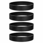 SG Store 4Pcs Vacuum Belts 1626502 Compatible with Bissell PowerForce PowerBrush Pet XL 3071,TurboClean DualPro Pet 3067, 30673, 3072, 3109 Carpet Cleaner