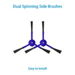 LOHILL Accessories for Eufy RoboVac X8 Hybrid: RoboVac X8 Robot Vacuum Cleaner Replacement Parts Filter Brush Mop Pads (14 Pack)