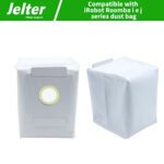 Jelter 10 Pack dust bags replacement parts compatible with iRobot Roomba bags i7+ j7 plus j7+ i3 plus i3+ i4 i4+ i6 i6+ i8 i8+ s9 s9+ series all clean base vacuums
