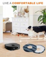 ZaKaBox 6 Pack Robot Vacuum Mop for Eufy X10 Pro Omni, X9 Pro Robot Vacuum, Washable and Reusable Mop Pads Accessories for Eufy