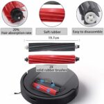 Geoviizon 13 Pack Replacement Parts Kit for Roborock Q5 Pro/Q5 Pro+/Q8 Max+/Q8 Max Vacuum Cleaner,1 DuoRollre Brush, 4 HEPA Filters, 4 Wipes, 4 Side Brushes,Accessories