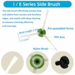 i E Series Replacement for iRobot Roomba i1 i3 i3+ i4 i5 j5 i6 i6+ i7 i7+ i8 i8+, E5 E6 E7, Rubber Brush/Side Brush/Filter Vacuum Cleaner Parts
