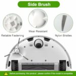 HASTHIP® 12Pcs Replacement Accessories Set for DREAME D10 Plus Gen 2 Vacuum Replacement Parts with Main Roller Brush, Side Brushes, HEPA Filter, Dust Bags, Mop Cloths, Cleaning Brush