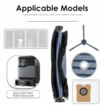 (9 Pack) C20 Omni Replacement Parts Compatible with Eufy C20 Omni Robot Vacuum Cleaner, 1 Roller Brush, 2 HEPA Filters, 2 Side Brushes, 2 Dust Bags, 2 Mop Pads, Accessories Kit