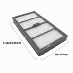 KENSHIRE 8PCS S series filters replacement compatible with iRobot Roomba S9 Plus S9 S9+ 9150 9550 filters parts replacement