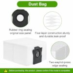 HASTHIP® 12Pcs Replacement Accessories Set for DREAME D10 Plus Gen 2 Vacuum Replacement Parts with Main Roller Brush, Side Brushes, HEPA Filter, Dust Bags, Mop Cloths, Cleaning Brush