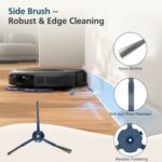 23 Piece Accessory Set for Eufy Omni C20 – Compatible with Eufy C20 Omni Vacuum Cleaner – Includes 1 Main Brush, 4 Wipes, 6 Side Brushes, 6 Dust Bags, 4 Filters, Tools & Screwdriver