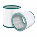 TP01 True HEPA Replacement Air Purifier Filter Compatible with Dyson Tower Purifier Pure Cool Link TP01, TP02, TP03, AM11, BP01 Models, Replace Part 968126-03 (2 Pack)