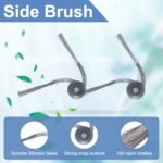 Jegehoyo Accessory Sets for Roborock Q7 L5 / Q7 L5+ / Q7 M5 / Q7 M5+ Robot Vacuum Cleaner, Replacement Parts Accessories with 1 Main Brush, 2 Filters, 6 Side Brushes, 4 Wipes Pads, 1 Cleaning Brush