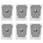 KENSHIRE 6 pack dust bag compatible for iRobot Roomba bags j7 i7 i7 plus i3 i6+ i8 plus S9+ Plus E5 E6 E7 Series Clean Base replacement disposable bags
