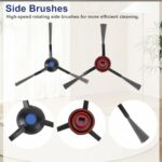 Feilifan 20 PCS Accessories for ECOVACS DEEBOT T30S/ T30S Combo Robot Vacuum, Replacement Parts Main Brush, Side Brush, Filter, Mop Pad, Dust Bag