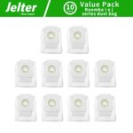 Jelter 10 Pack dust bags replacement parts compatible with iRobot Roomba bags i7+ j7 plus j7+ i3 plus i3+ i4 i4+ i6 i6+ i8 i8+ s9 s9+ series all clean base vacuums