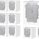 12 Pack Replacement Vacuum Bags for iRobot Roomba i7 i7+ i3 i3+ i8 i8+ i4 i4+ i1 i1+ i6 i6+ j7 j7+ s9 s9+ i & s & j Series Clean Base Automatic Dirt Disposal Bags