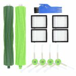 Subtop Replacement Kit Accessories for iRobot Roomba i7 i7+/i7 Plus E5 E6 E7 Vacuum Cleaner Brushes Filters Spare Parts