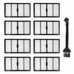 KENSHIRE 8PCS S series filters replacement compatible with iRobot Roomba S9 Plus S9 S9+ 9150 9550 filters parts replacement