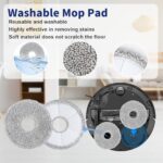 Feilifan 19 PCS Accessories Kit for Dreame L10s Pro Ultra Robot Vacuum Cleaner, Replacement Parts Main Brush, Side Brush, Filter, Mop Pad, Dust Bag