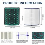 فیلتر تصفیه هوا مناسب دستگاه دایسون مدل های Dyson TP04 HP04 DP04, 2-in-1 True HEPA and Activated Carbon Filter  ( ارسال 10 الی 15 روز )