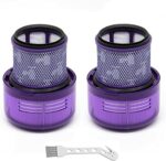 Unikstone 2 Pack Vacuum Filters Replacement Parts Compatible with Dyson V11 SV16 Outsize Vacuum, Compare to Part 970422-01