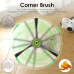 LemonRunRun (14 Pack) Combo i5 Replacement Parts Compatible with iRobot Roomba Combo i5, Combo i5+, Combo j5, Combo j5+ Robot Vacuum Cleaner, 2 Roller Brushes, 6 HEPA Filters, 6 Side Brushes