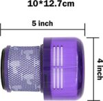Unikstone 2 Pack Vacuum Filters Replacement Parts Compatible with Dyson V11 SV16 Outsize Vacuum, Compare to Part 970422-01
